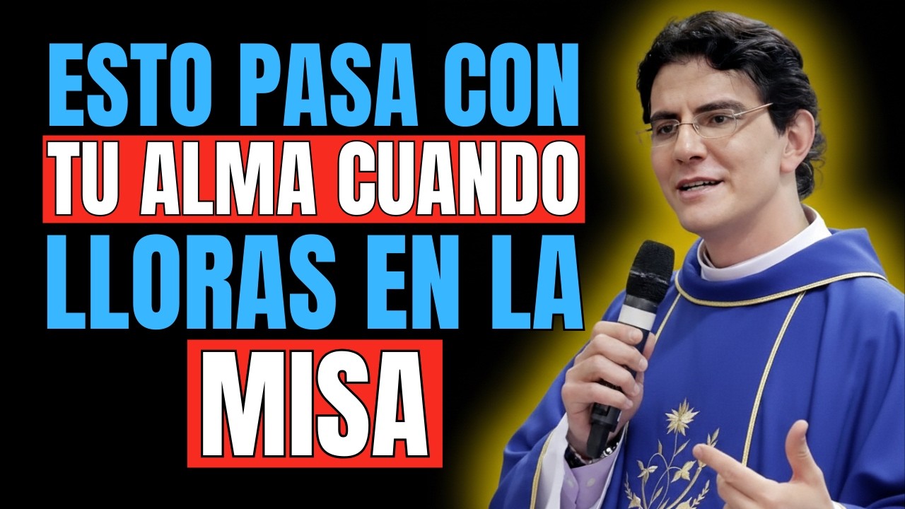 3 SIGNIFICADOS ESPIRITUALES DE LLORAR EN LA MISA ¡No Ignores ESTO! | Padre Reginaldo Manzotti