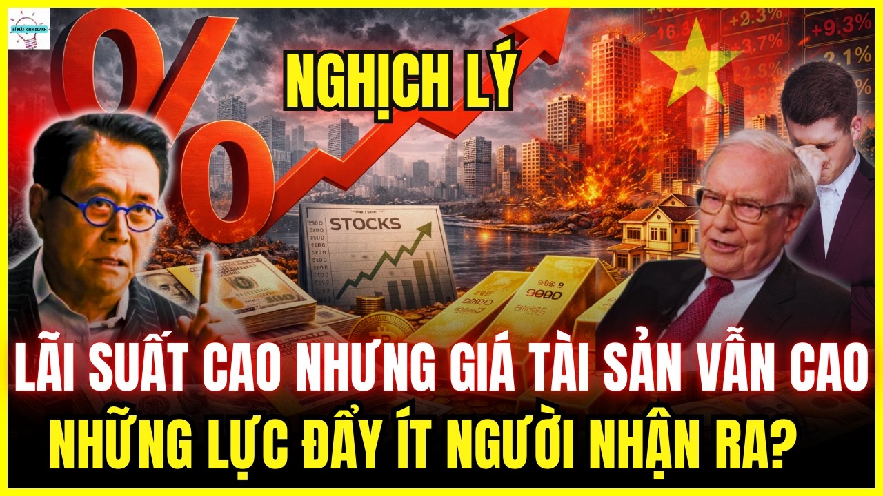 Nghịch Lý Kinh Tế: Lãi Suất Cao Nhưng Giá Tài Sản Vẫn Leo Thang: Ai Đang Chống Đỡ Thị Trường?