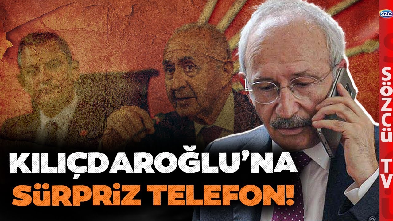 'ÖZÜR DİLEDİ' Kemal Kılıçdaroğlu'na Sürpriz Telefon! CHP'de Sıcak Gelişme
