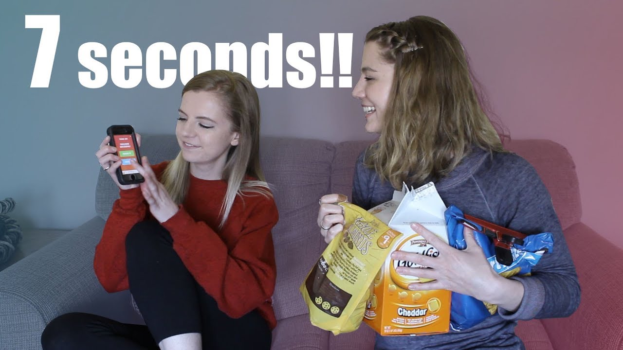 7 SECOND CHALLENGE WITH EDEN AND ELISE ECKLUND
