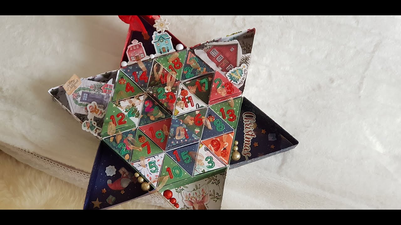calendrier de l'avent étoilé 🎄🤩⛄☃️advent calendar star