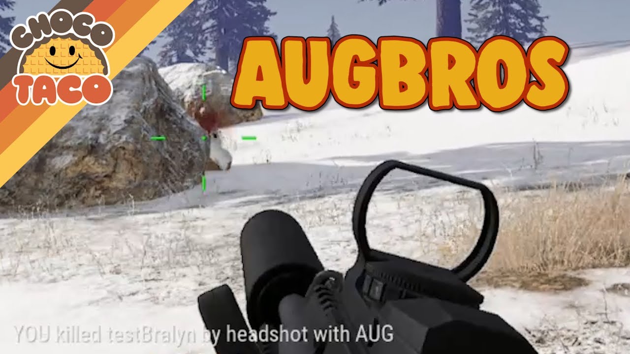chocoTaco and Boom are AUGBros - chocotaco PUBG Gameplay