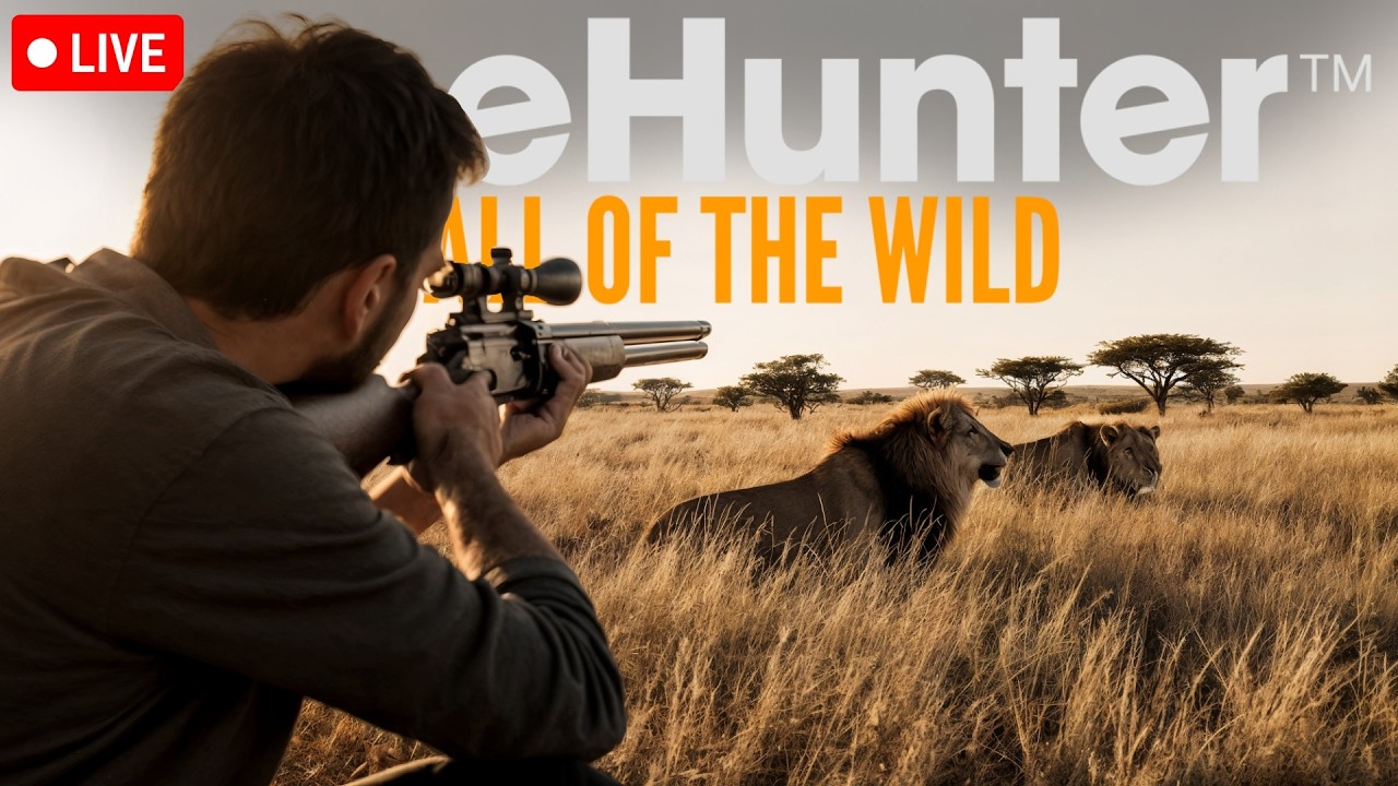 DIRECTO | CAZA LIBRE CAZANDO LEONES Y MAS | Thehunter: Call Of The Wild