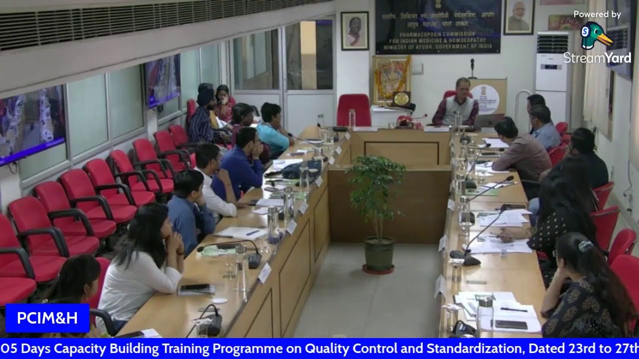 05 Days Capacity Building Training Proramme on Quality Control and Standardization of ASU&H Drugs