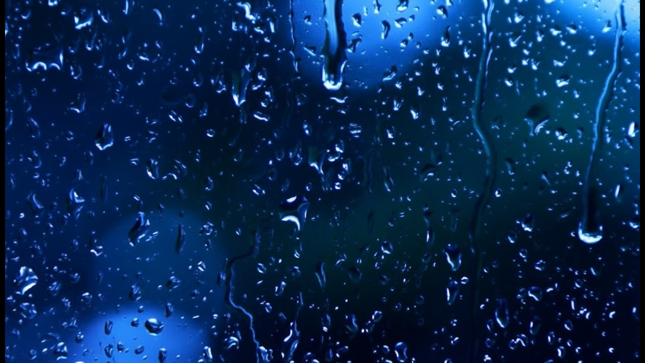 Drifting to Sleep with Rain Sound On Window - Heavy Rain for Sleep, Study and Relaxation, Meditation