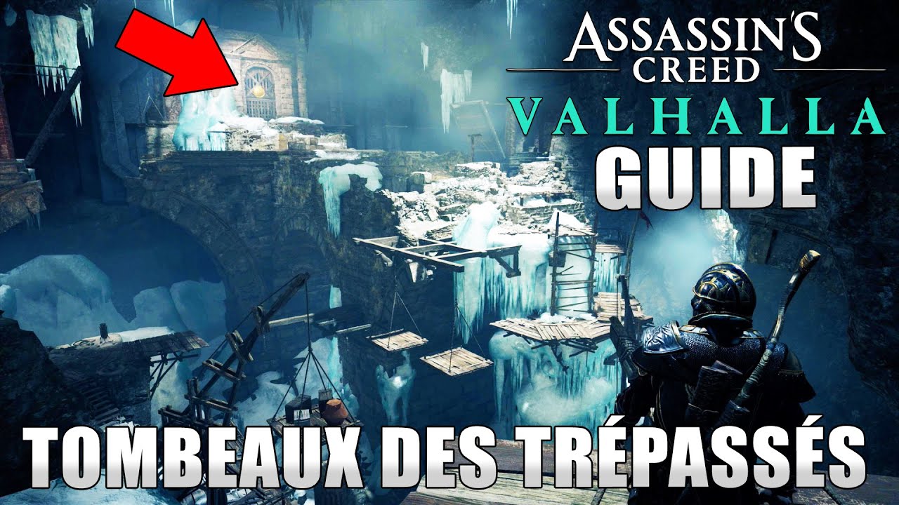 ASSASSIN'S CREED VALHALLA : EMPLACEMENTS & SOLUTION : TOMBEAUX DES TRÉPASSÉS: 1/2 Crypt-ologue GUIDE