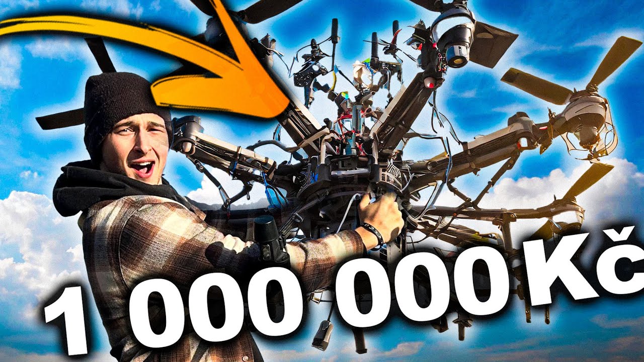 DRON za MILION Korun?! (Co umí??🤯)