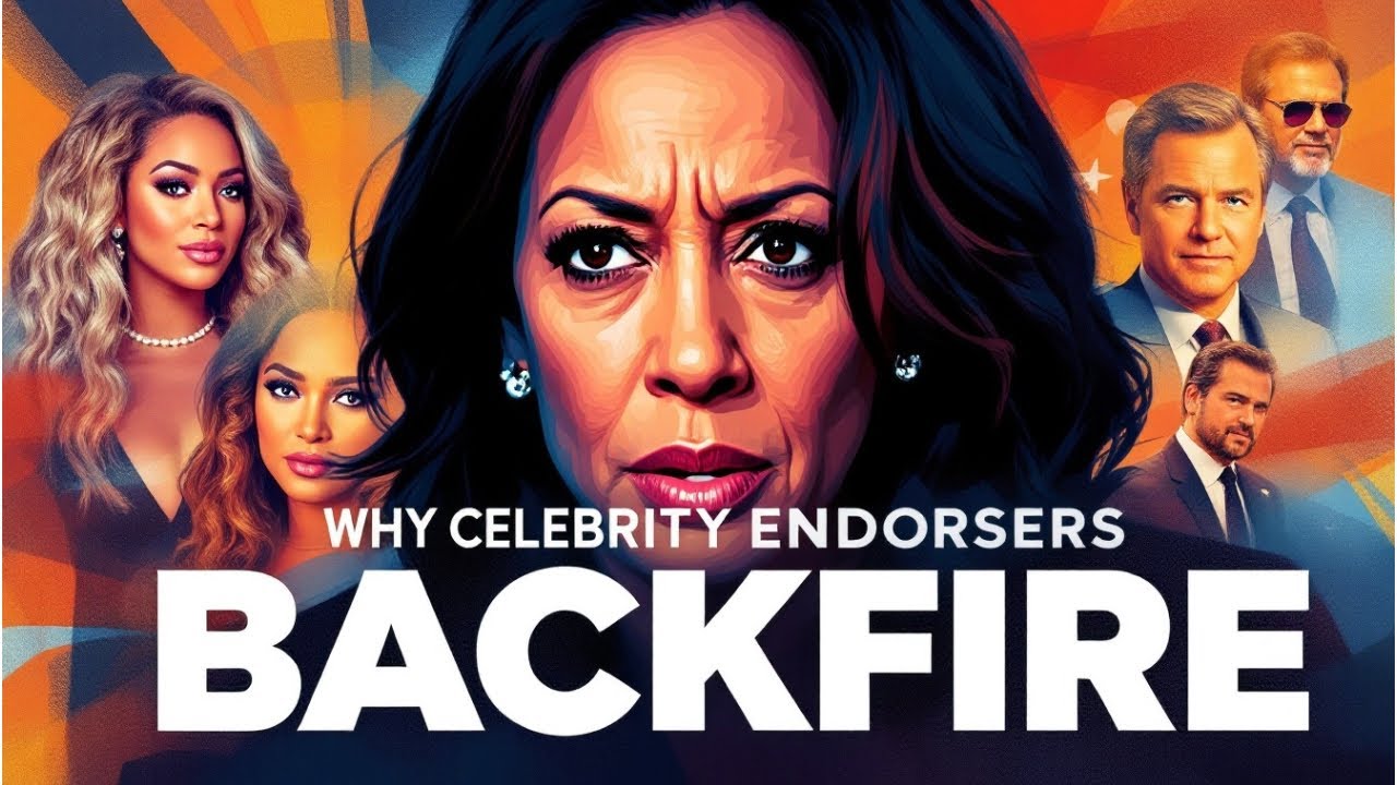 Why Celebrity Endorsements Backfired on Kamala