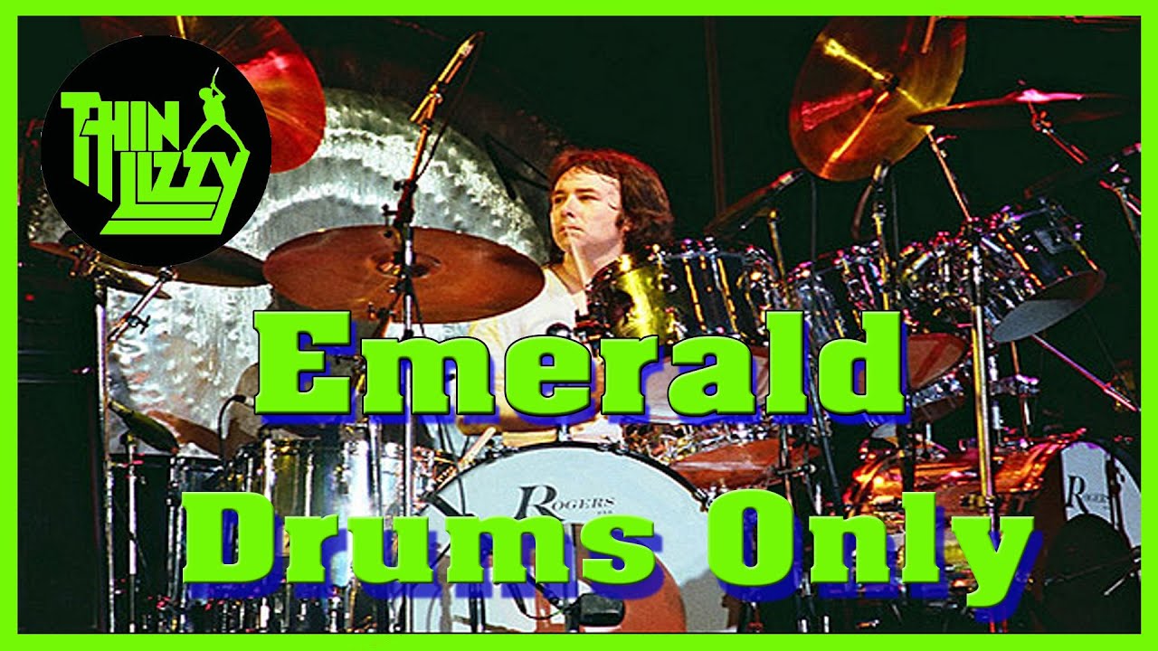The awesome THIN LIZZY: Emerald  *DRUM COVER* 🥁