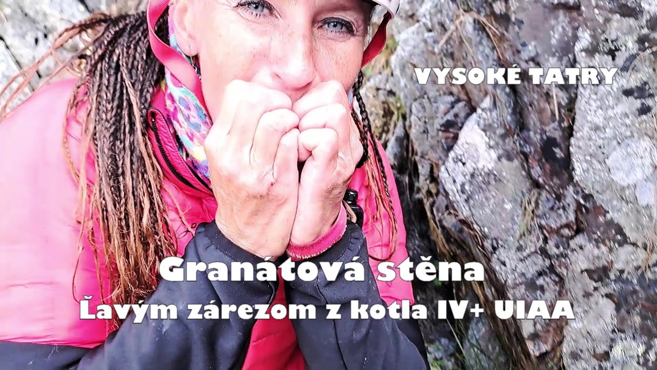Vysoké Tatry: Granátová stěna - Ľavým zárezom z kotla IV+ UIAA