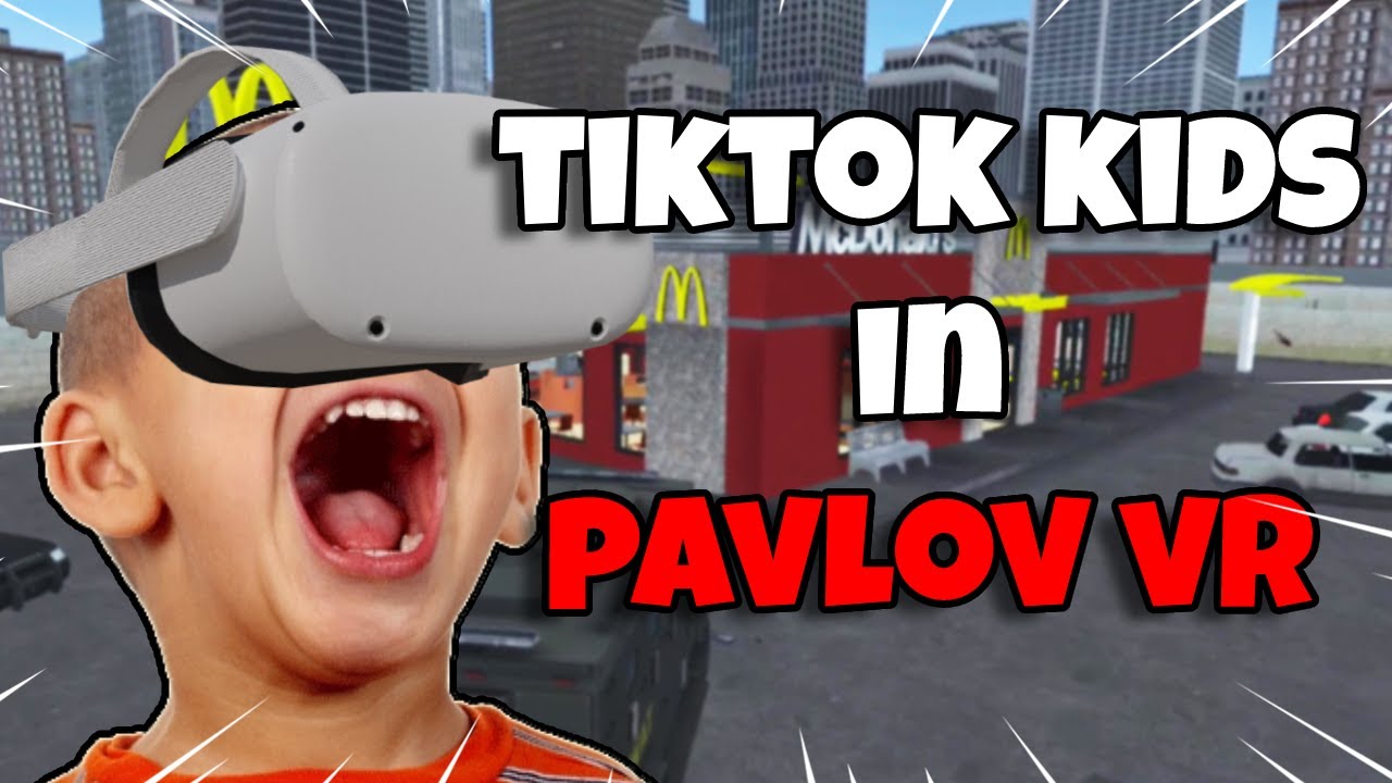 TikTok Kids In Pavlov VR...