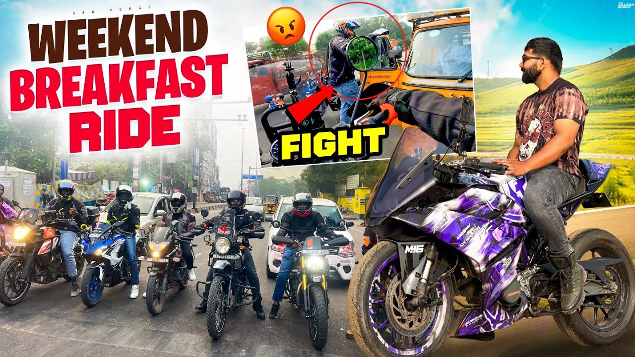 Weekend Breakfast Ride to Narsapur Forest | Hyderabad Bikers Adventure Ride | Telugu |