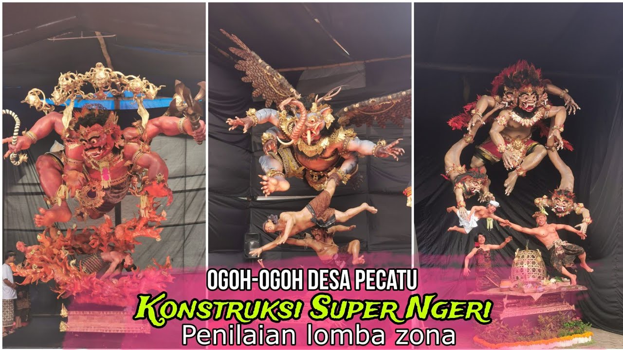 Gak ada obat‼️ Ogoh-ogoh Desa Pecatu 2024 | Penilaian zona 7