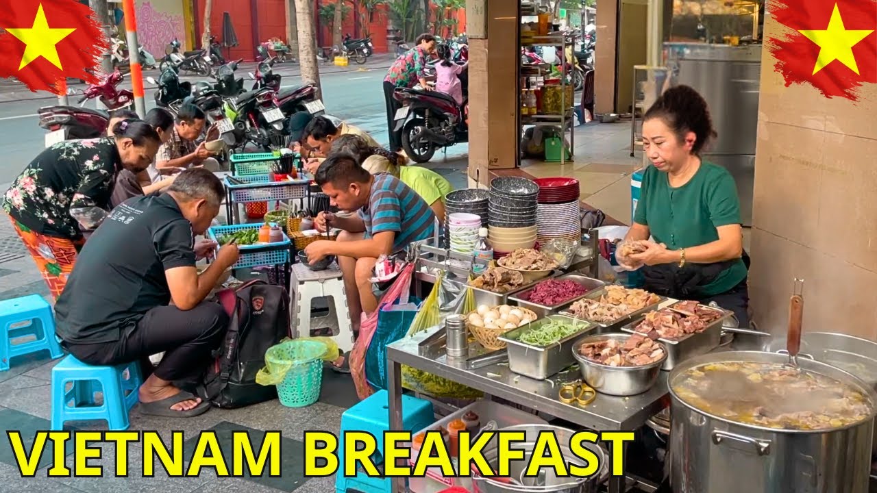 🔴What do Vietnamese eat for breakfast? Breakfast Series Across Vietnam: SAIGON