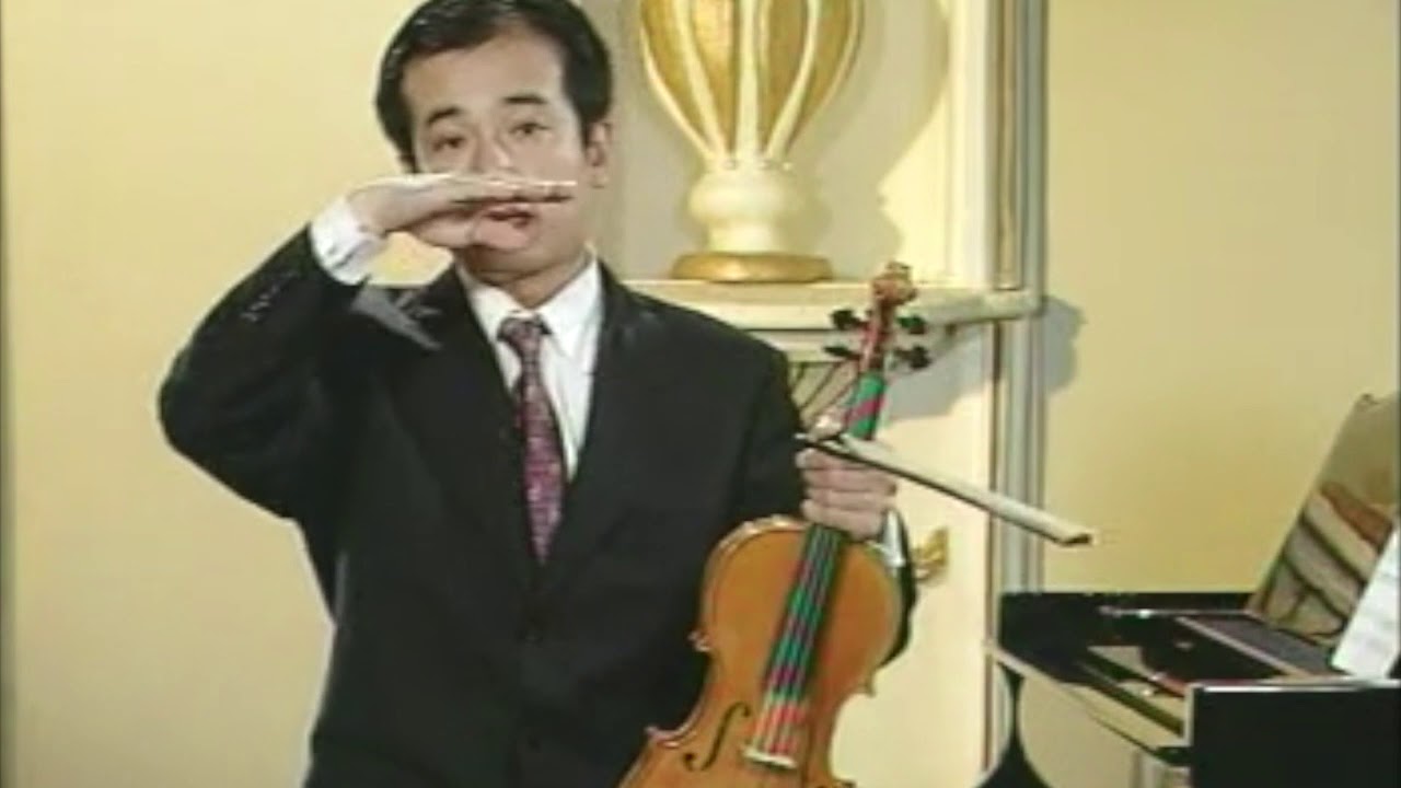 Introduction and Tarantella Sarasate violin master class