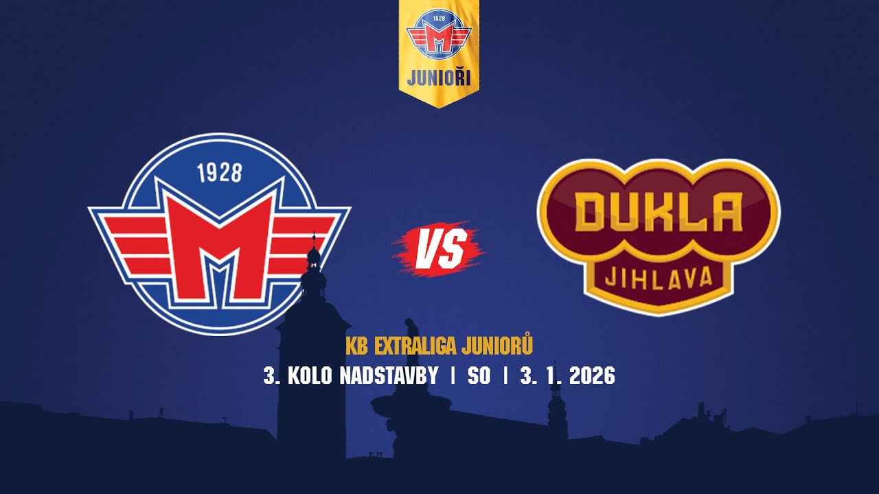 U20 | Sestřih 3. kola nadstavby | BANES Motor České Budějovice vs. HC Dukla Jihlava 5:4