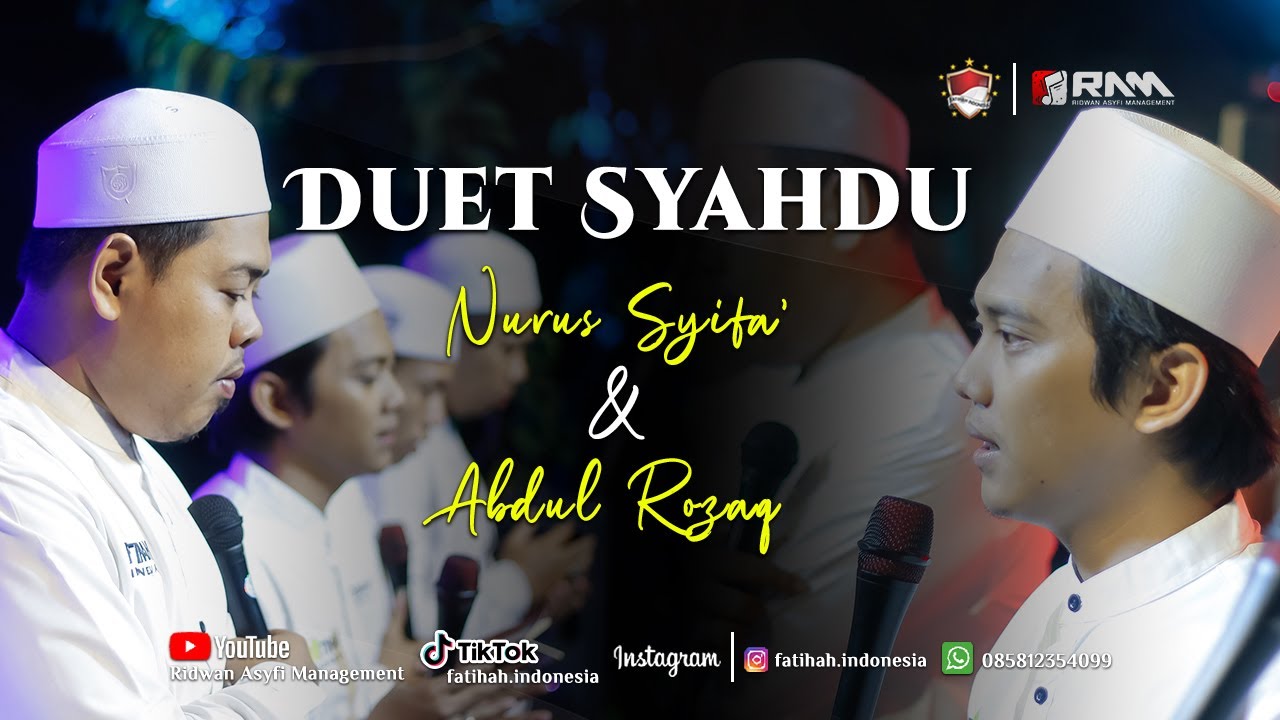 PRA ACARA FATIHAH INDONESIA TERBARU 2023 | Abdul Rozaq ft. Nurus Syifa'