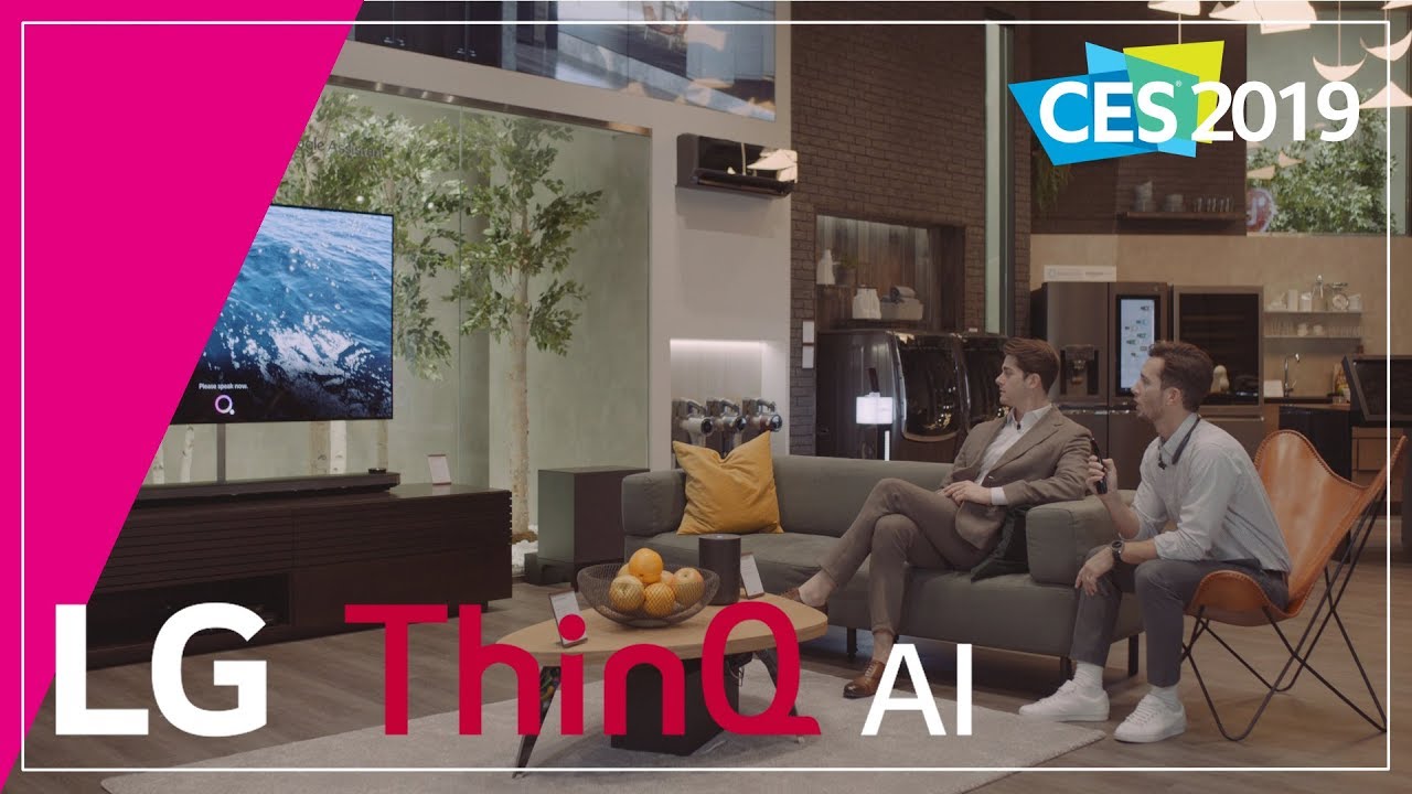 LG at CES 2019-LG ThinQ