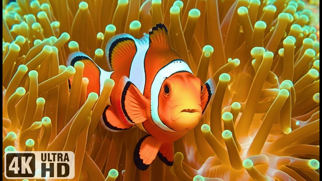 The Best 4K Aquarium - Explore the Stunning World of Sea Jellyfish & Beautiful Coral Reef Fish #2