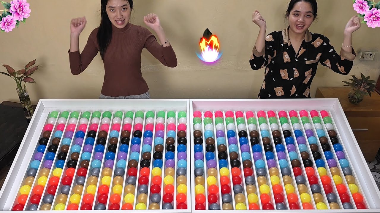 👯‍♂️ Color Ball Sorting Game | Relaxing Puzzle Challenge with a Friend 🎨