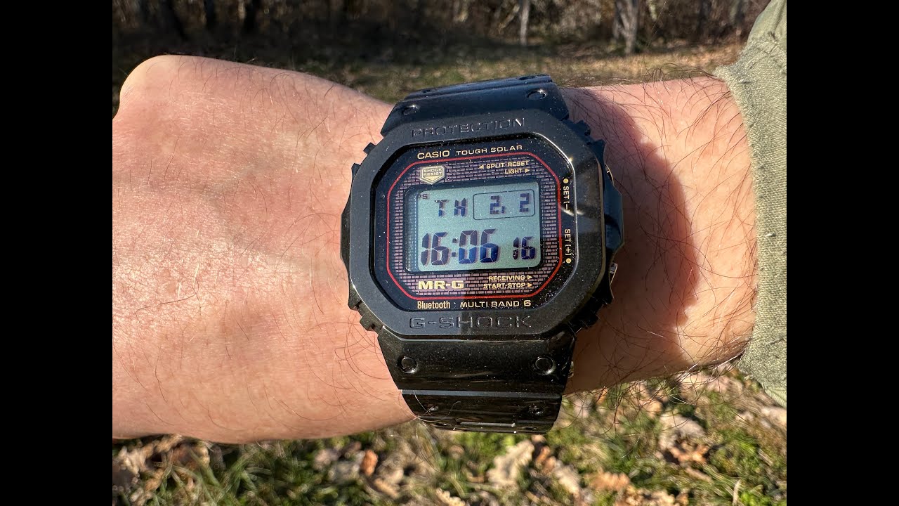 #029 Солнечный свет на MRG-B5000B-1 Casio G-Shock и Watch Talk