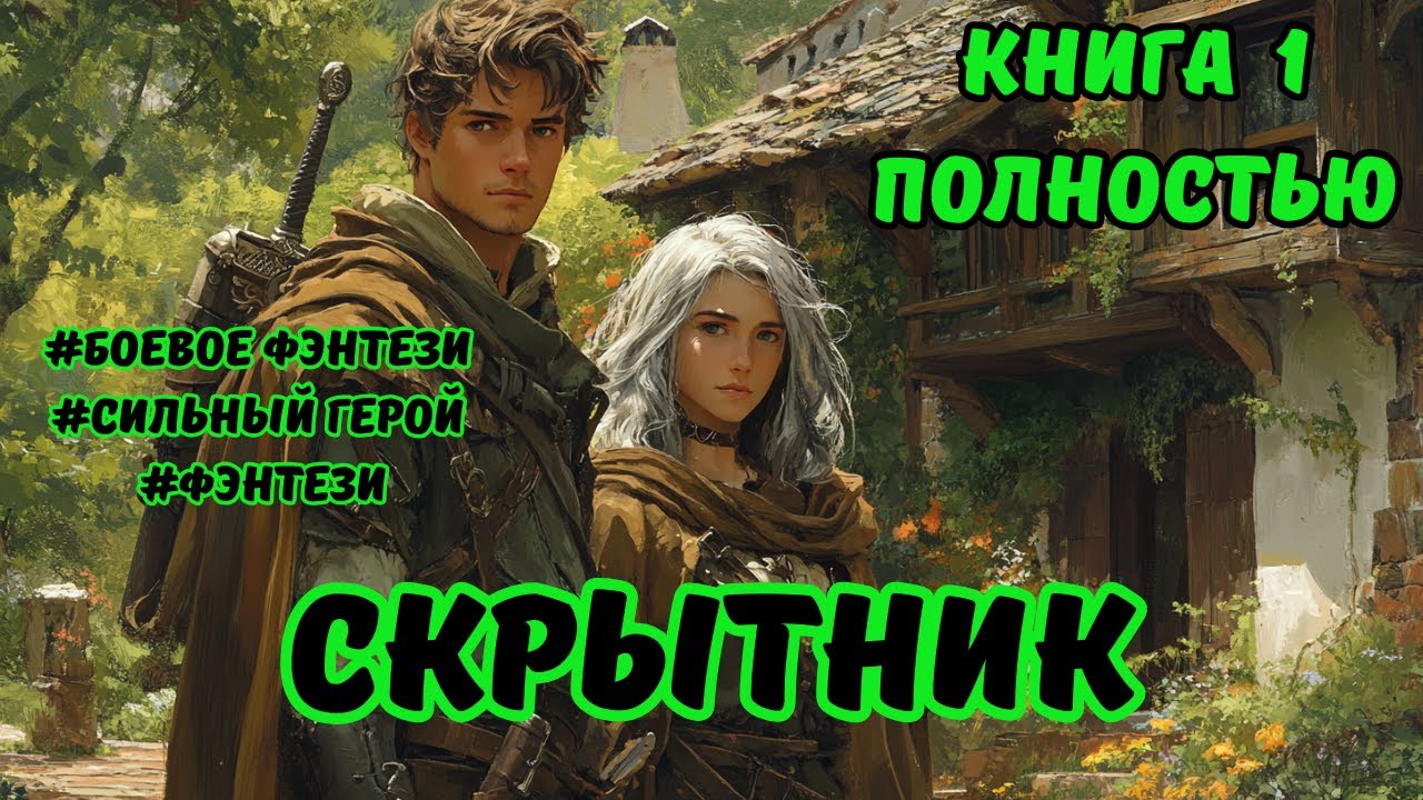 АУДИОКНИГА ПОЛНОСТЬЮ | СКРЫТНИК | ПОПАДАНЦЫ | БОЕВОЕ ФЭНТЕЗИ | КНИГА 1|#боеваяфантастика #аудиокниги