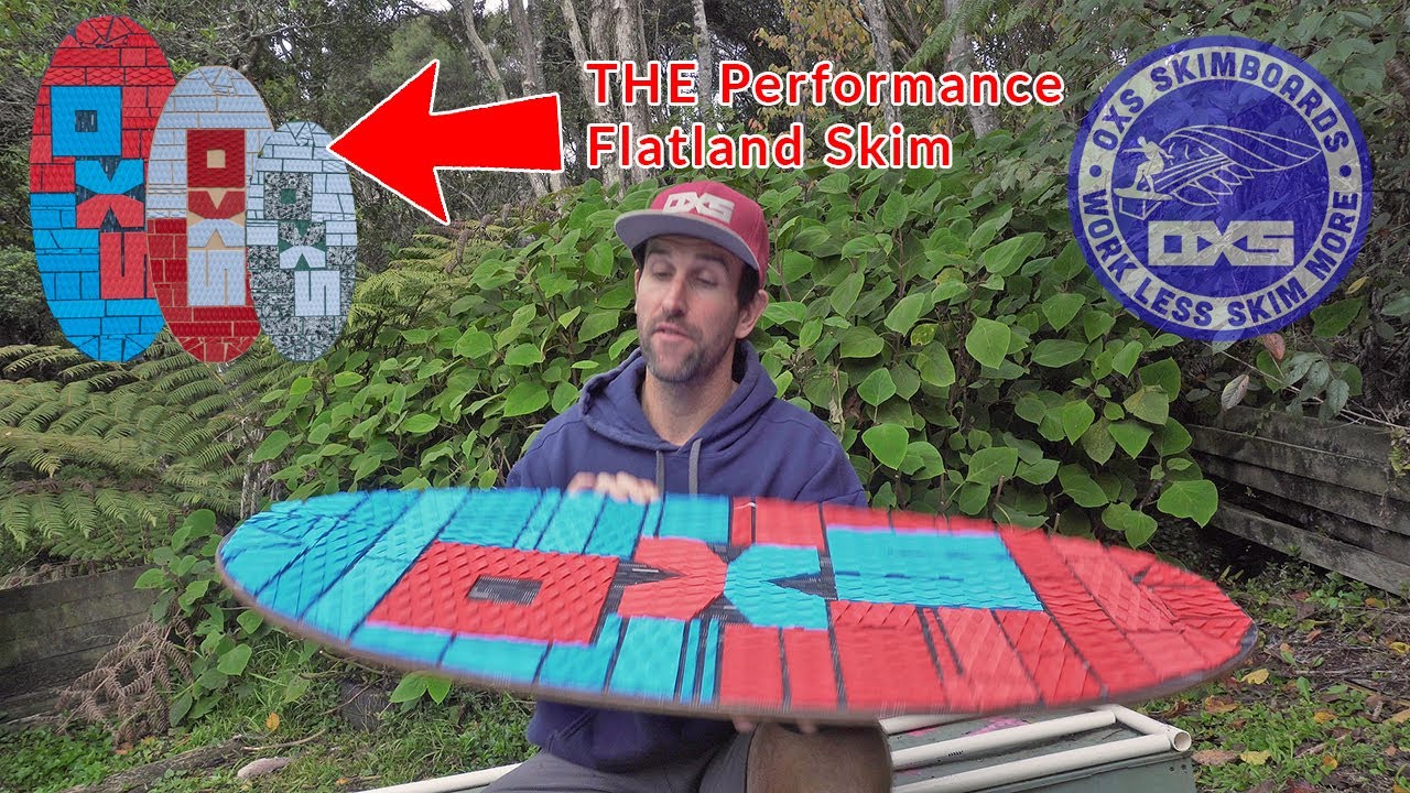 Skimboarding - THE Best Performance Flatland Skimboard OXS Slipeezy