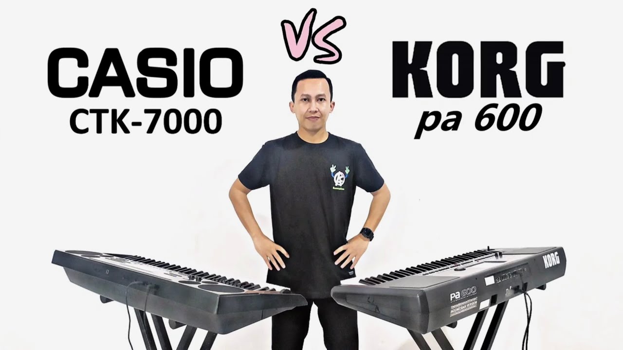 Casio CTK-7000 vs Korg PA 600