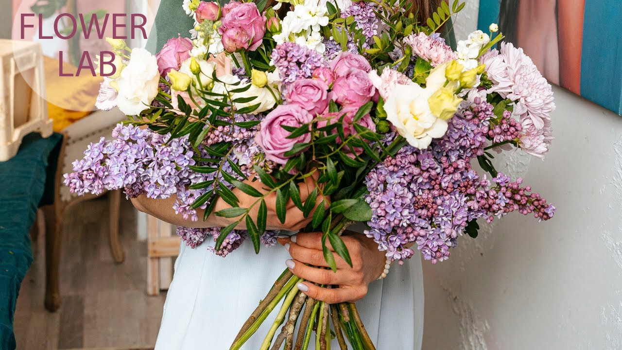 How to Make a Wedding Bouquet (Garden Style)