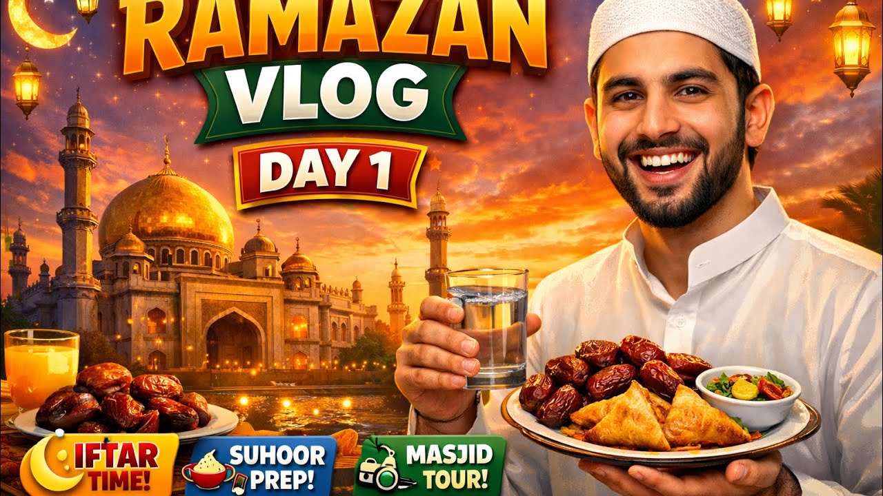 Ramazan vlog ❤️Day 1 