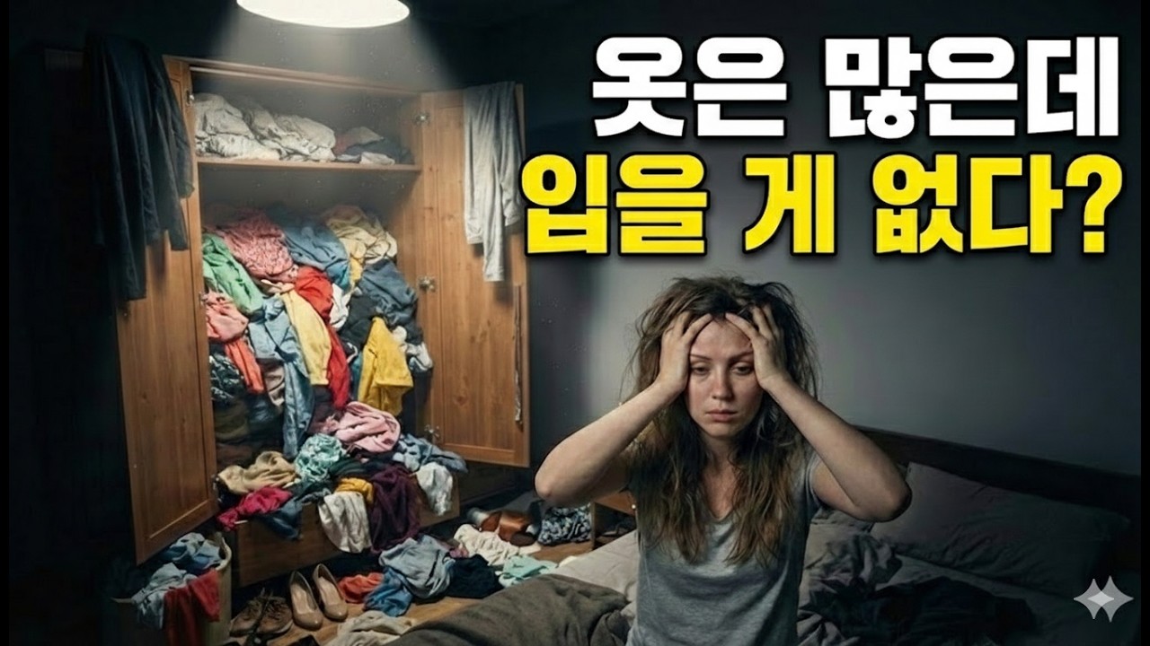 옷장이 꽉 찼는데 '입을 옷'이 없는 소름 돋는 심리학적 이유