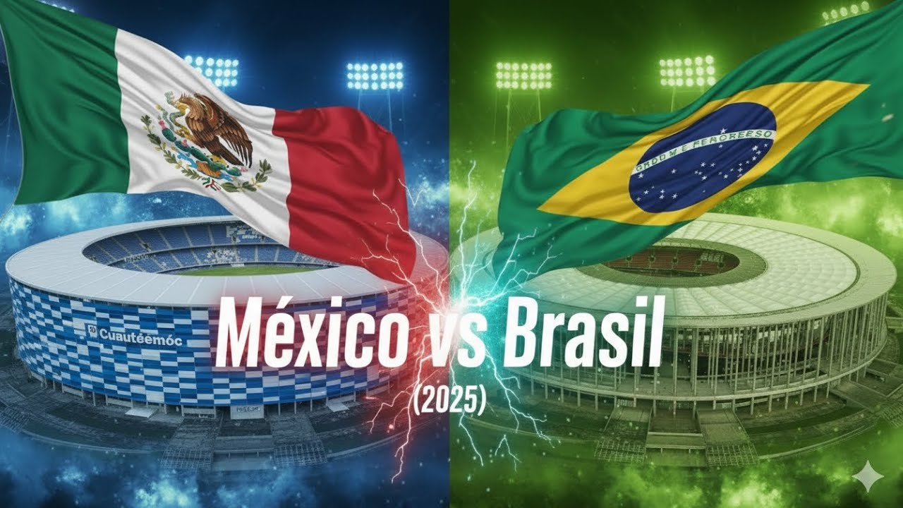 🇲🇽 MÉXICO vs BRASIL 🇧🇷 ¿QUIÉN TIENE LOS MEJORES ESTADIOS?