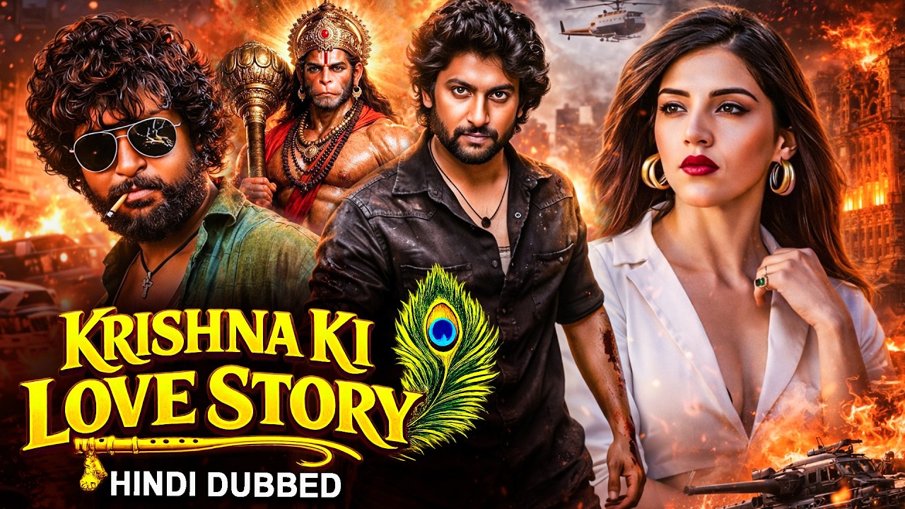 KRISHNA KI LOVE STORY Full Movie | New Released South Indian Movie Dubbed In Hindi | Romantic Action