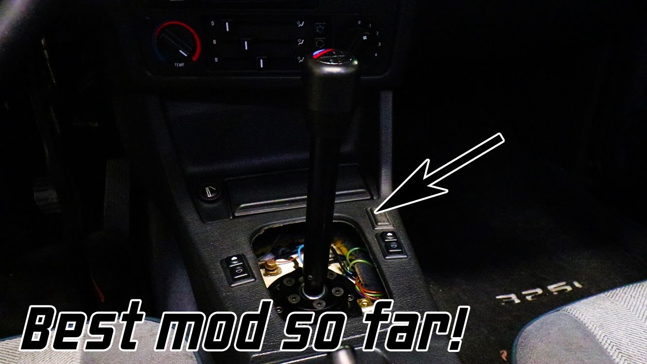 The E30 gets a crazy shifter! (Garagistic chassis mount shifter install/review)