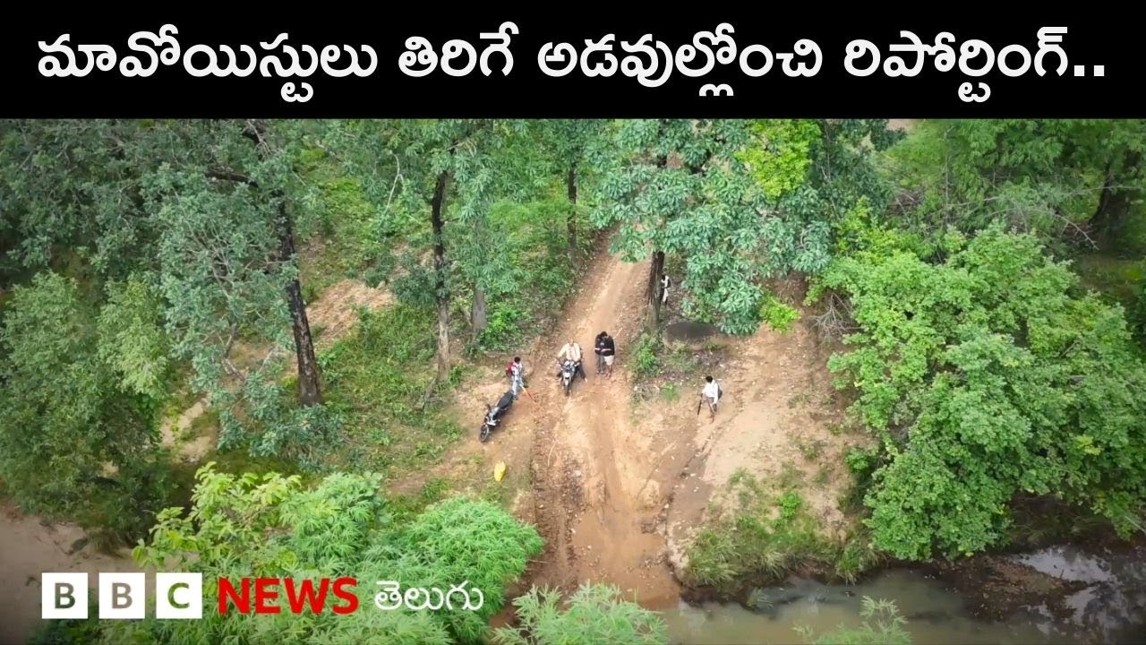 Bastar: మావోయిస్టులు తిరిగే దట్టమైన అడవుల్లో జర్నలిస్టులు ఎలా పనిచేస్తారంటే... | BBC Telugu