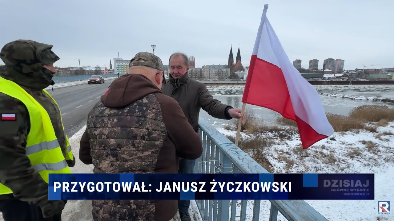 Dlaczego NIEMCOM przeszkadzały POLSKIE FLAGI na przejściu granicznym w Słubicach?