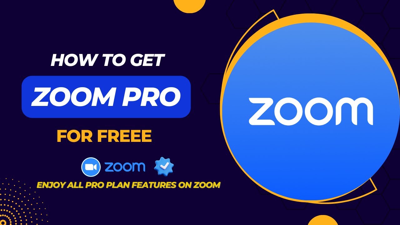 How to get ZOOM PRO version for FREE