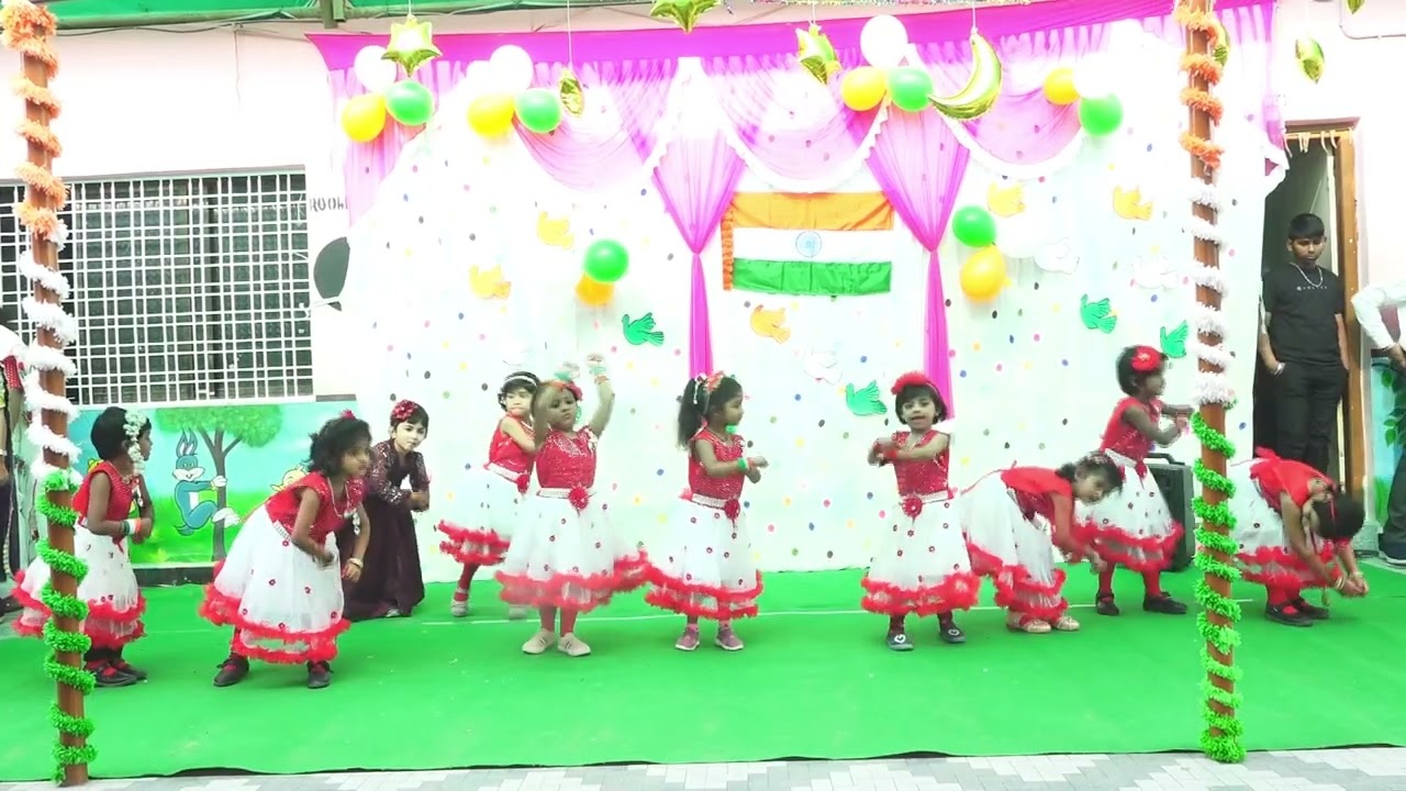Beautiful performance by our LKG kids on 26 January 2026@prathibhahighschoolramnagar