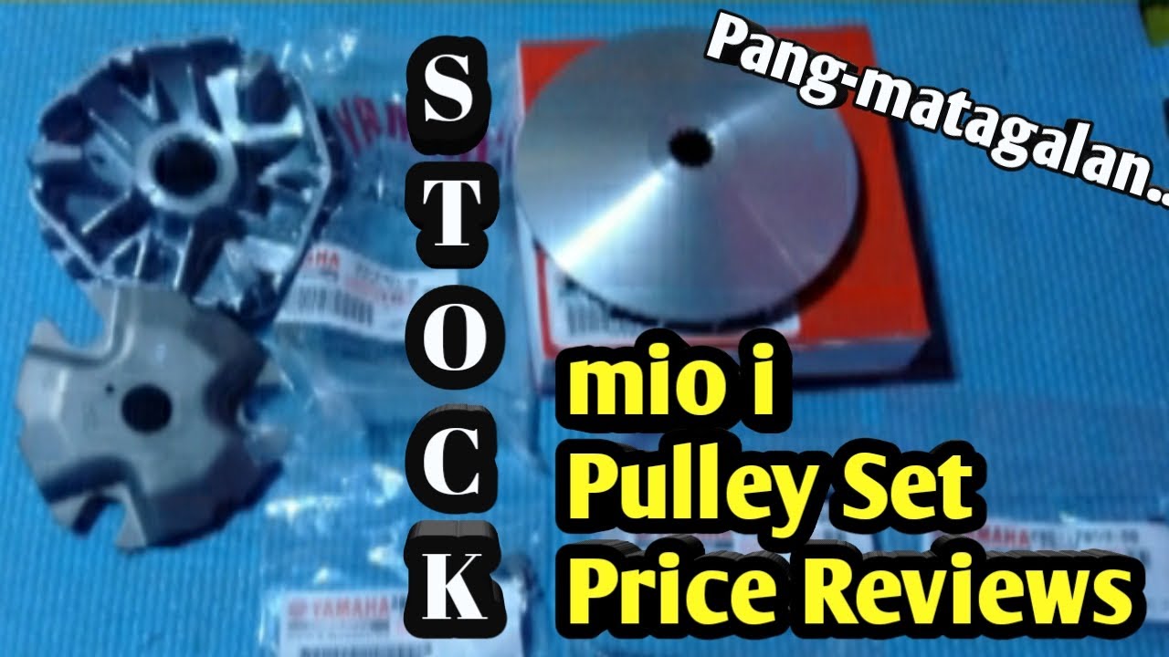 Stock pulley set ng mio i 125 I Magkano? | Price Reviews 2021