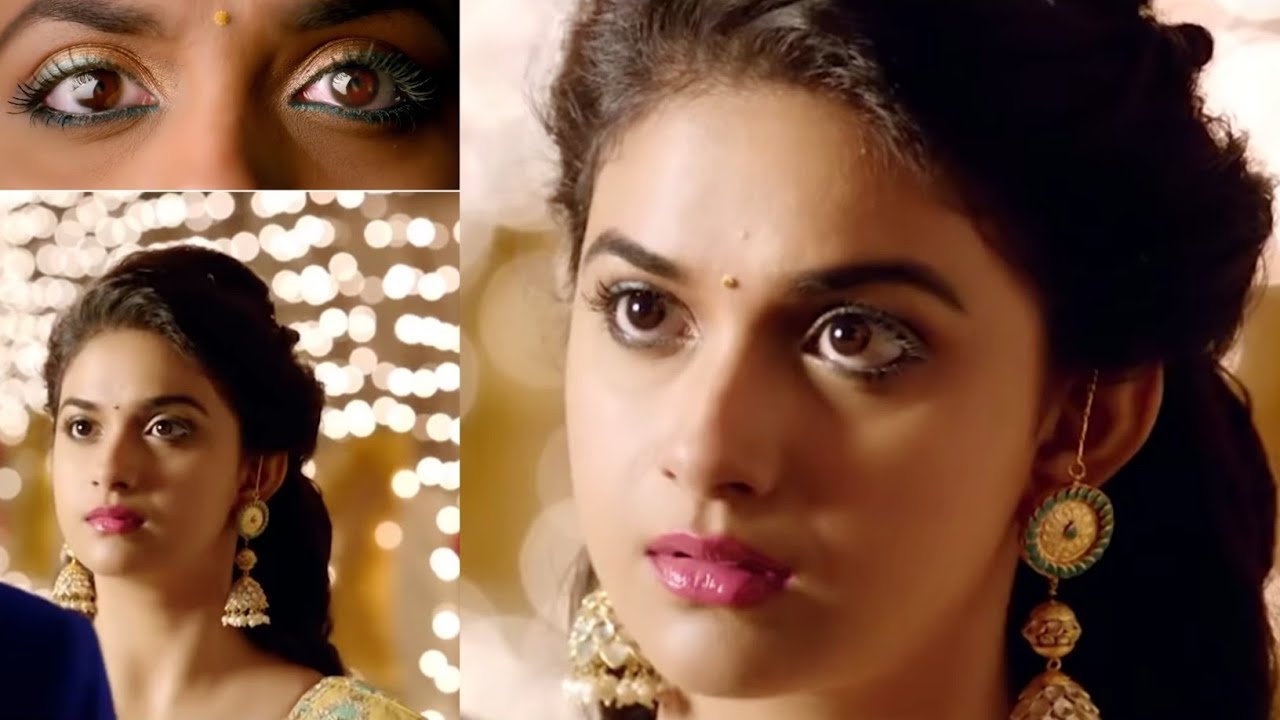 Tutorial | Keerthy Suresh Inspired Makeup look in Tamil | How to do step by step eye makeup