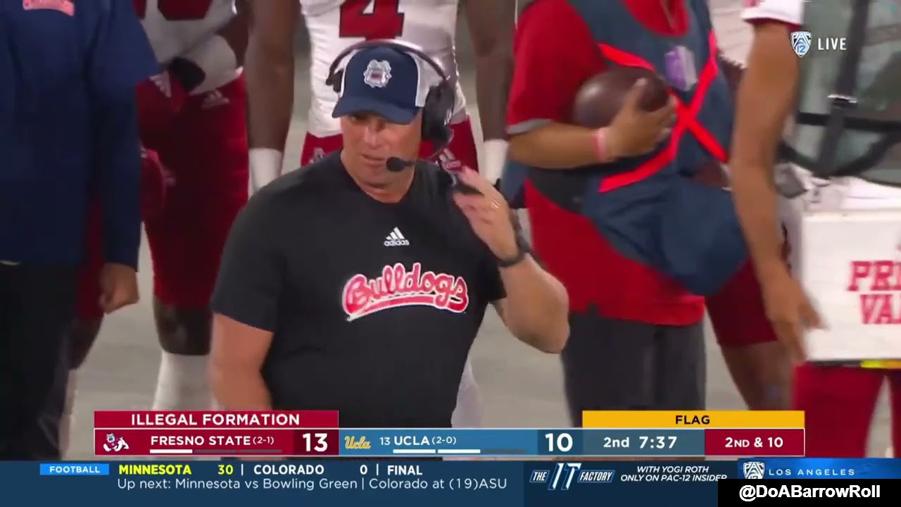 Fresno State OL/Offense vs UCLA Defense (2021)