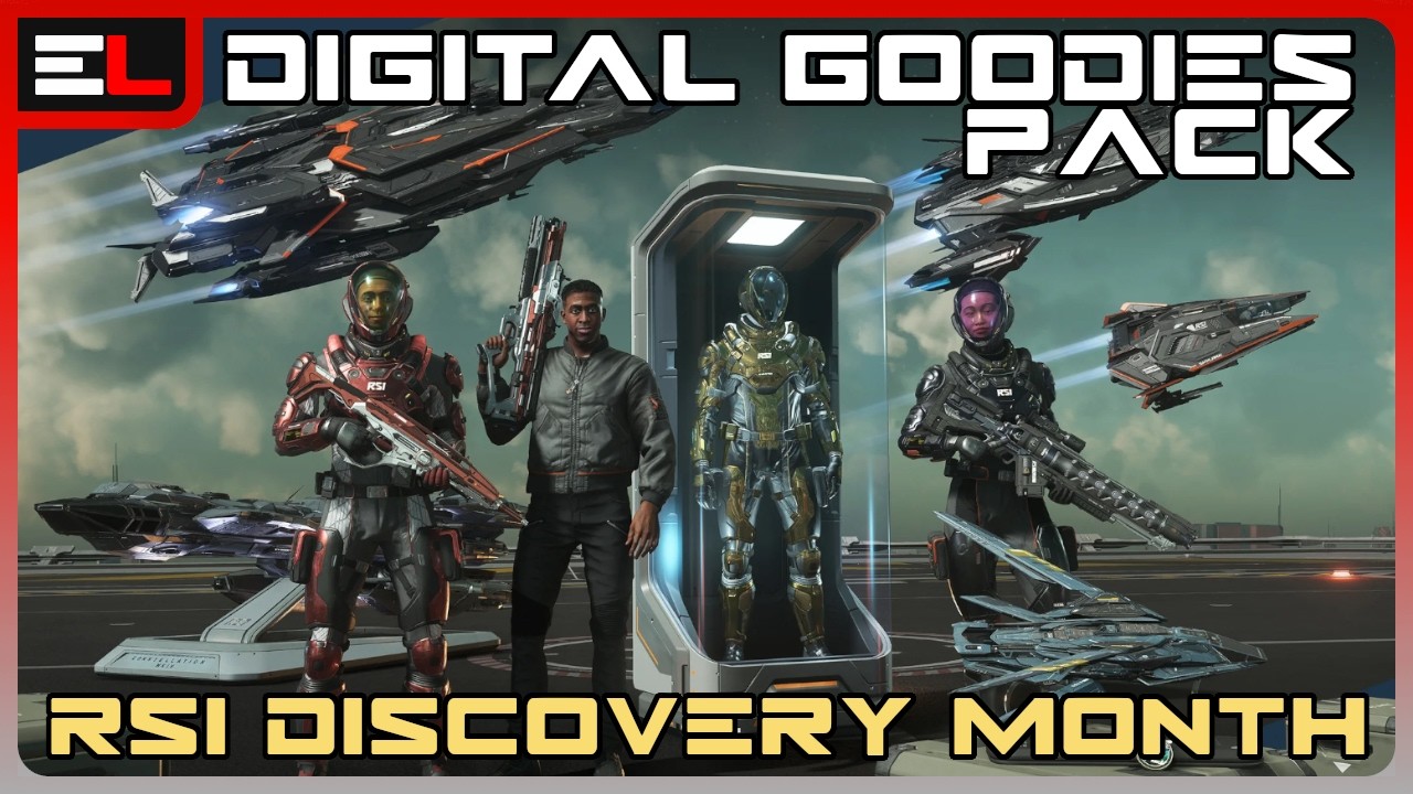Star Citizen 4.10.2 МЕСЯЦ RSI DISCOVERY | НАБОР ЦИФРОВЫХ ПОДАРКОВ