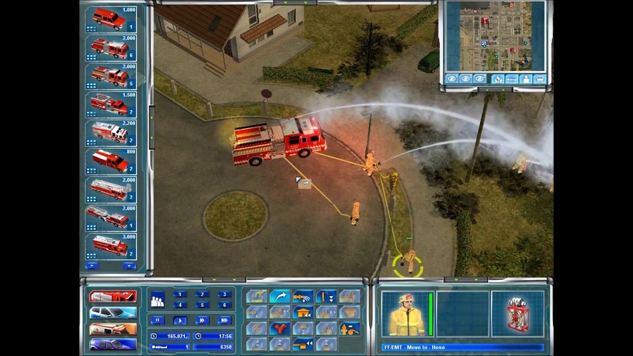 Emergency 4/911:First Responders  Los Angeles Mod Freeplay Part 1 - LA is burning down...