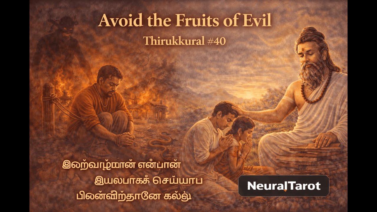 Thirukkural #40 – Virtue Is What You Do | Tamil Wisdom