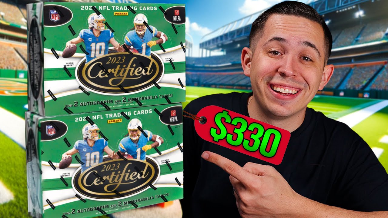 Opening 2 Boxes Of The NEW 2023 Certified Football! 🔥