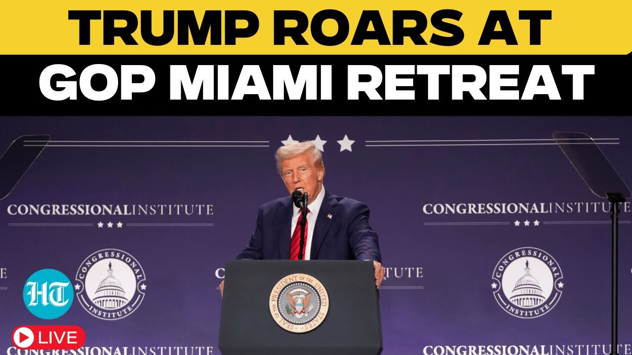President Trump LIVE: House GOP Retreat At Trump Doral | 'America First' Agenda | Trump Speech Live