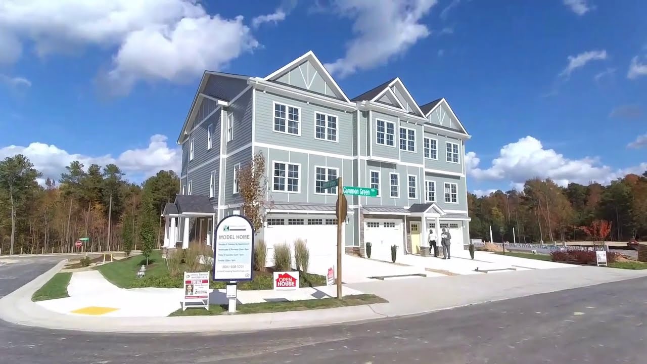 New Chesterfield, VA Townhome Community W/ Elevator & Garage From $379K