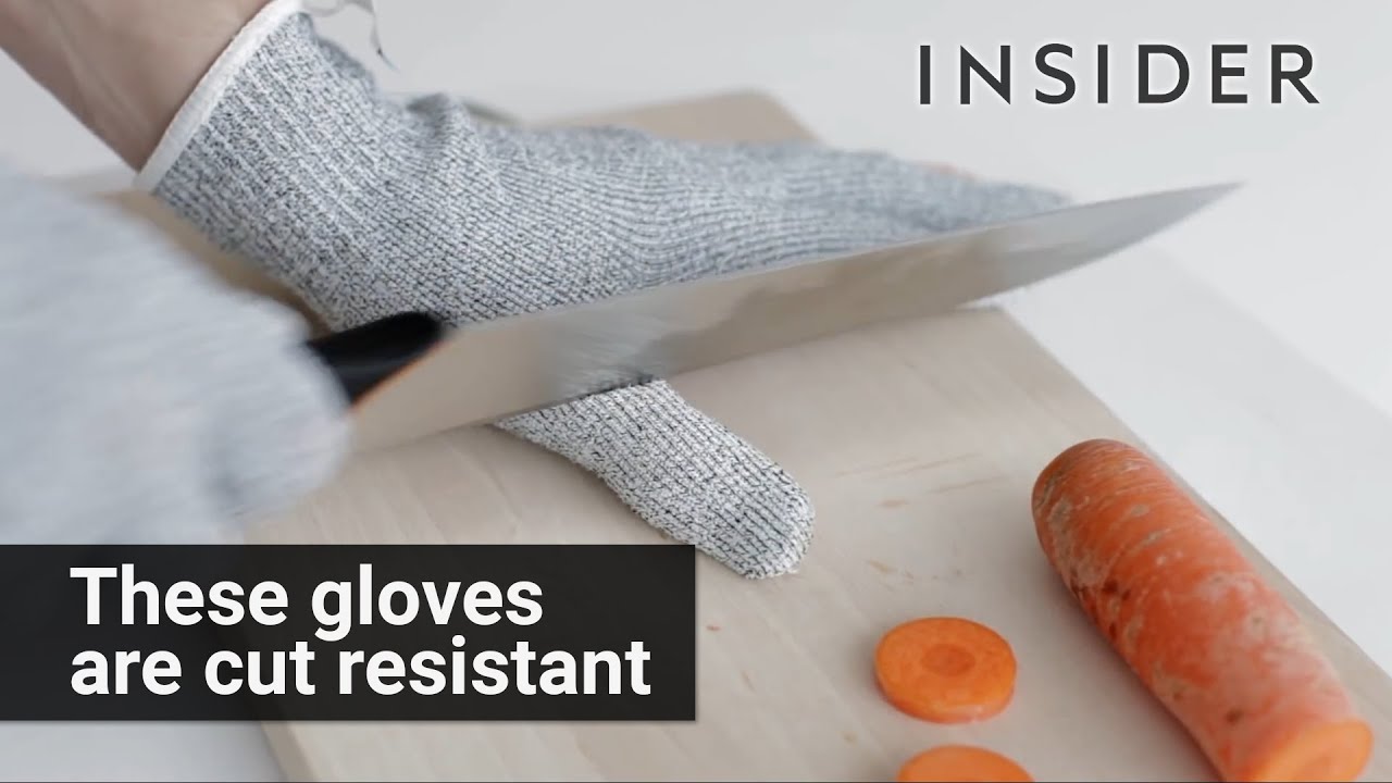 These gloves are cut resistant