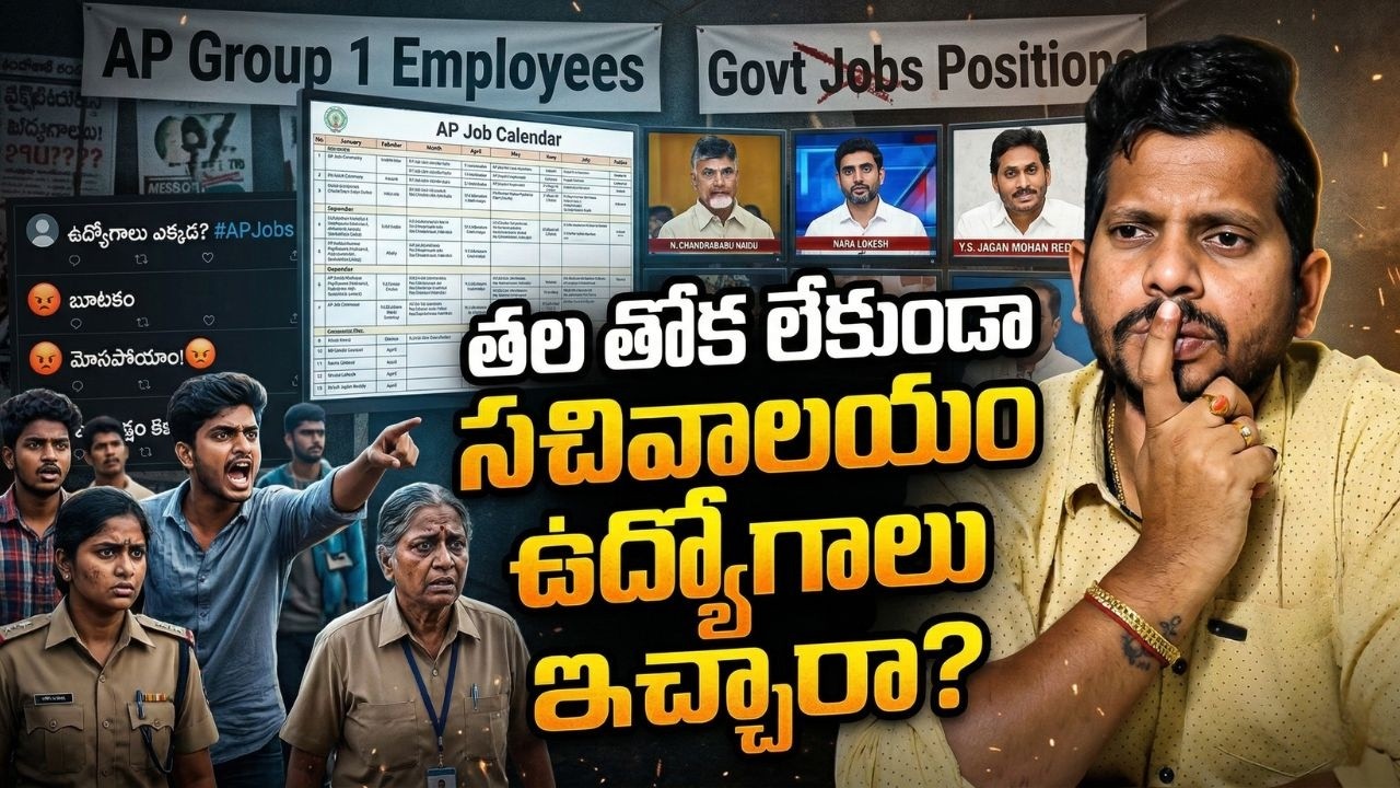 తల తోక లేకుండా సచివాలయం ఉద్యోగాలు ఇచ్చారా? | Sachivalayam Jobs | Jagan Mistake? | Marpu