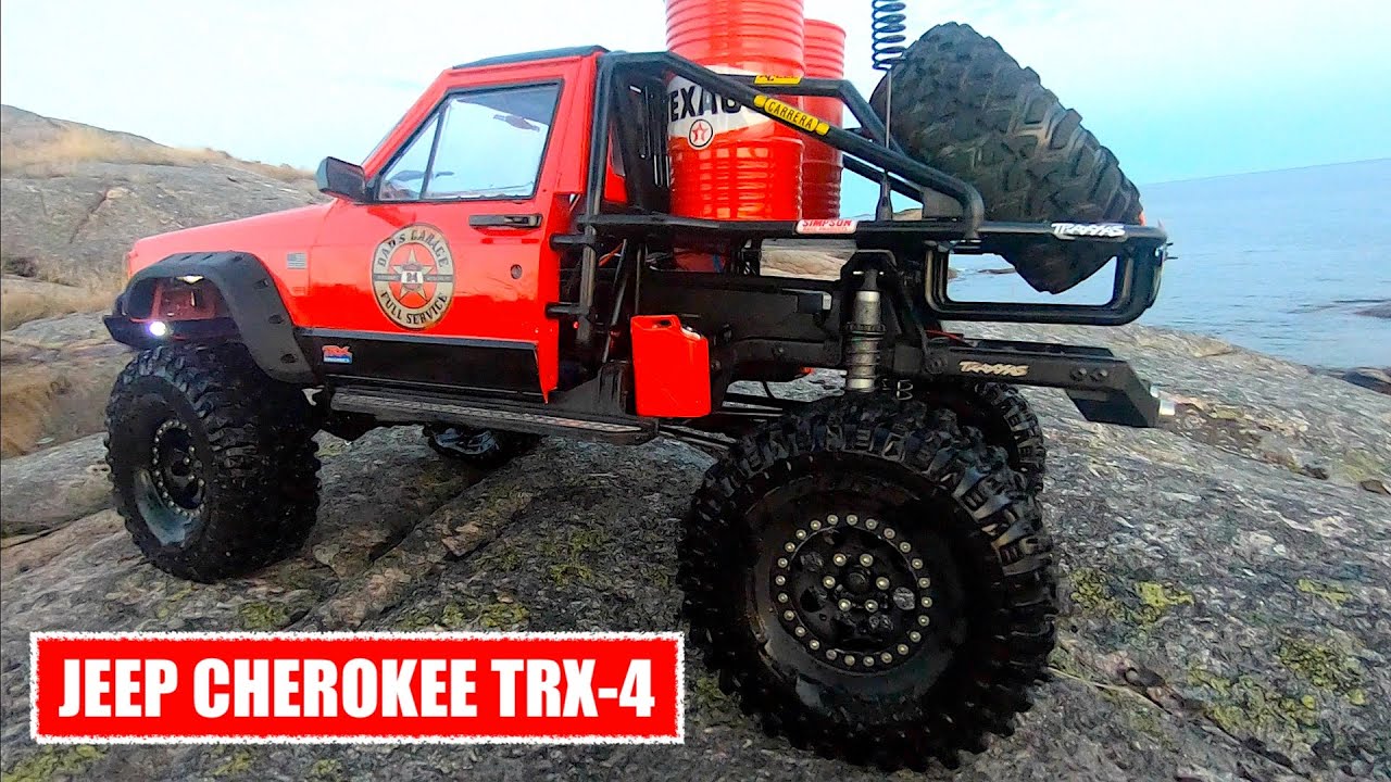 JEEP CHEROKEE TRX-4 - UPHILL SUSPENSION TORTURE TEST